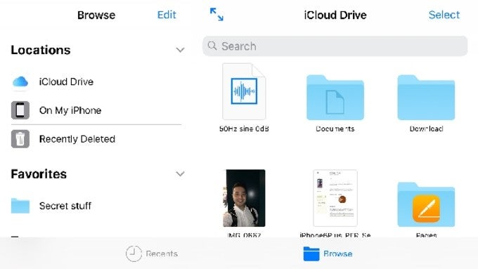 The Files app in iOS 11 will let you &#039;touch&#039; your files - iOS 11 review: Evolutionary metamorphosis