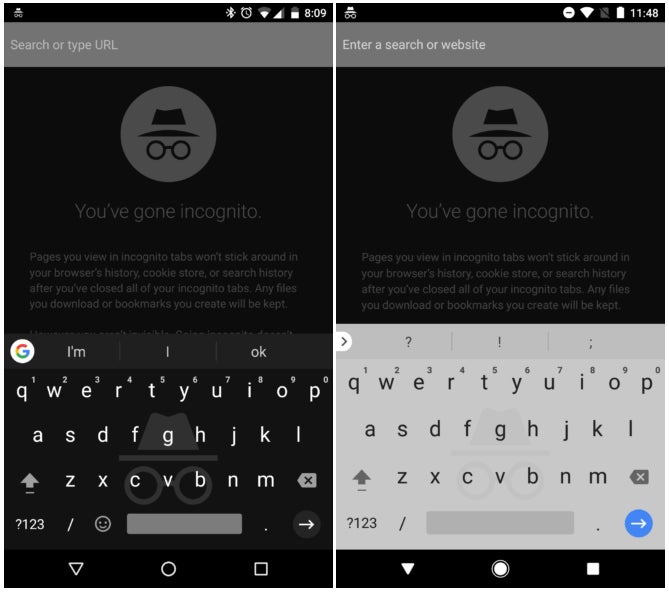 Incognito mode in Gboard in Google Chrome - Gboard may be getting an incognito mode in Android O