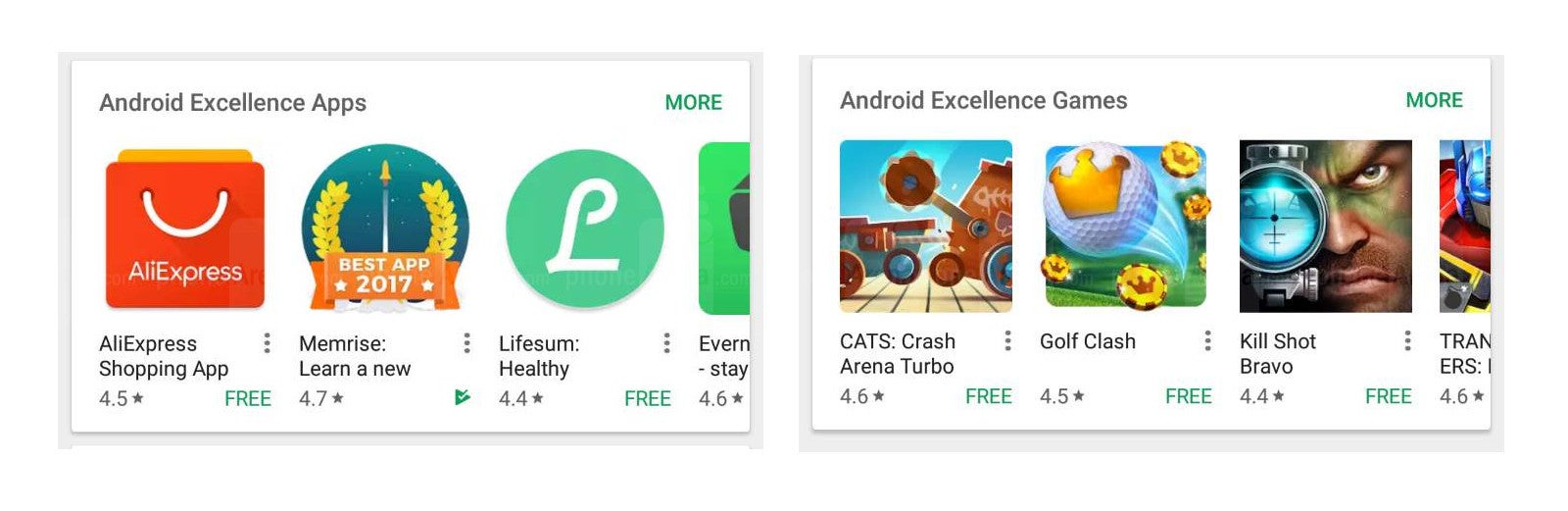 Android Excellence Apps and Games collections - Android Excellence is Google's answer to the new iOS 11 App Store