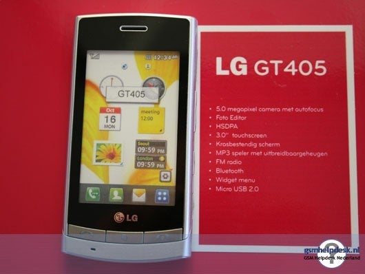 GT405 - LG shows off a dozen unannounced handsets