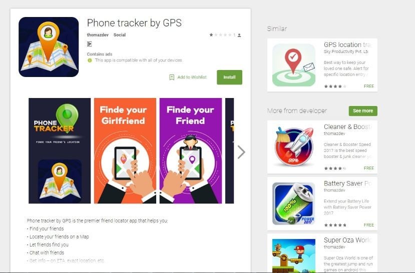 An example of an application on Google Play that contains an embedded Xavier ad library - Info-stealing malware Xavier has infected hundreds of free apps on Google Play Store