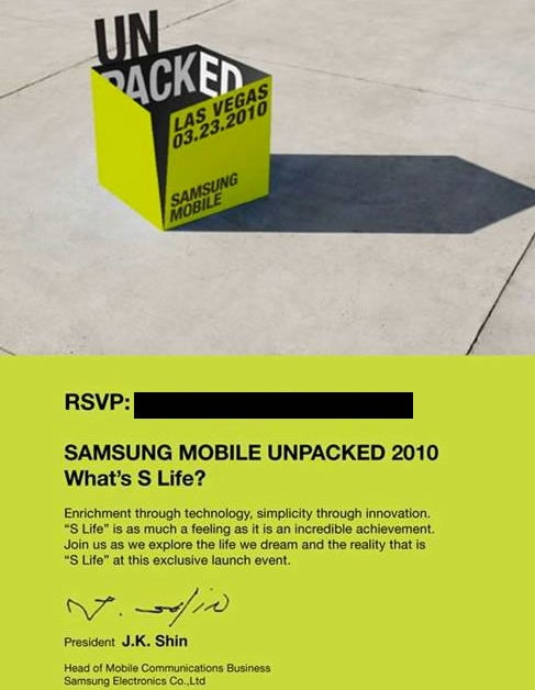 Samsung to reveal something called S Life at CTIA