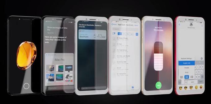 Realistic iPhone 8 concept video shows what the phone might look like