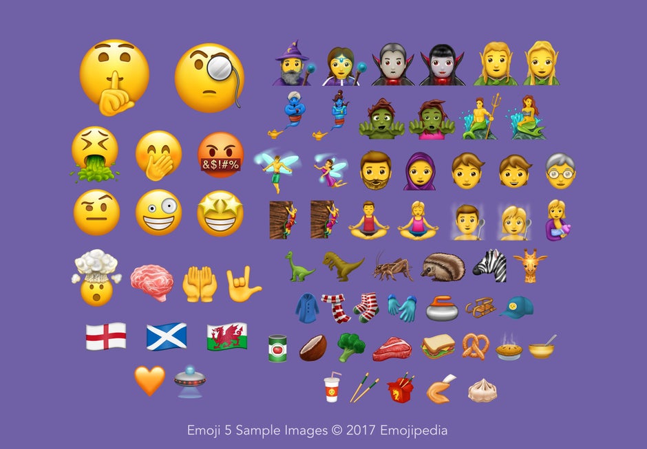 The new emoji characters in Emoji 10 - Unicode 10 adds new Colbert emoji and more