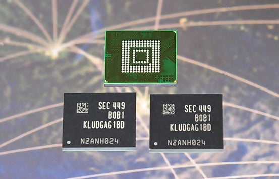 Samsung-made UFS storage chips for smartphone use - UFS 2.1 explained: the storage technology in today's top Android phones