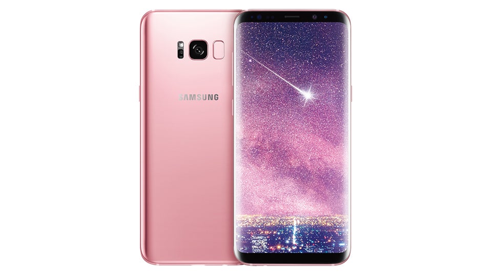Samsung just announced a flashy pink Galaxy S8+ variant, and you can't have it