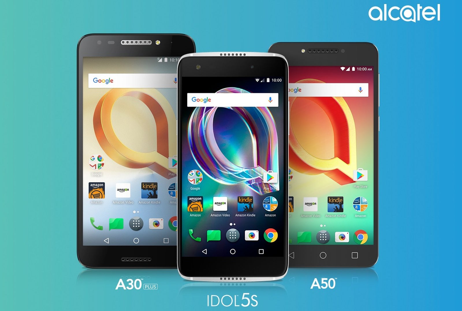 Alcatel Idol 5S, A50, and A30 Plus offer decent features at accessible prices