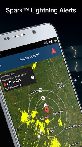 weatherbug lightning