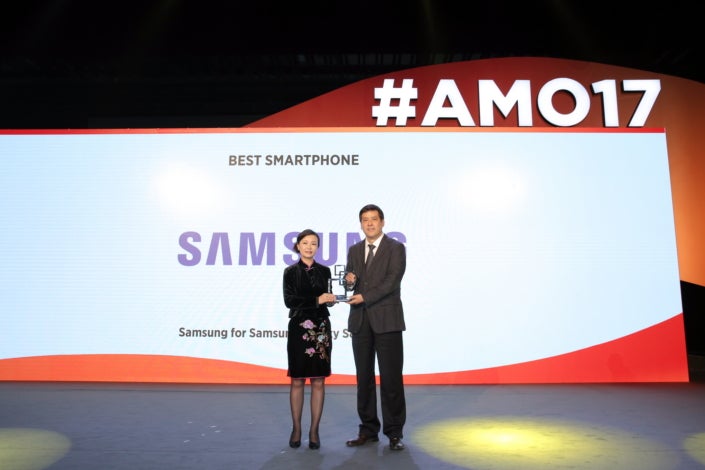 Samsung Galaxy S8 and S8+ win "Best Smartphone" award at MWC Shanghai