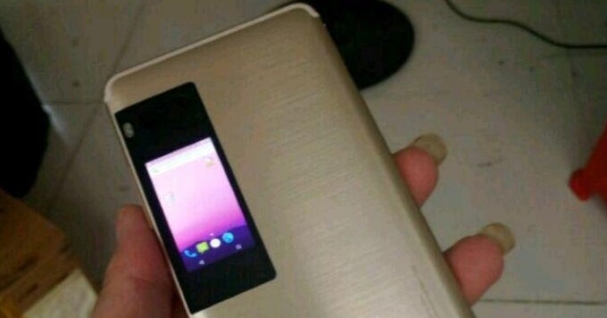 Purported Meizu Pro 7 live images show secondary color screen