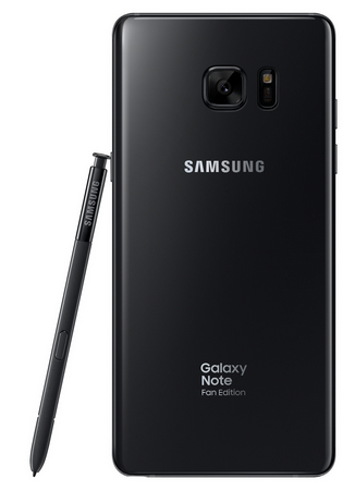 希少 Samsung Galaxy Note Fan Edition Black Samsung Galaxy Note Fan Edition (FE) is official, uses Note