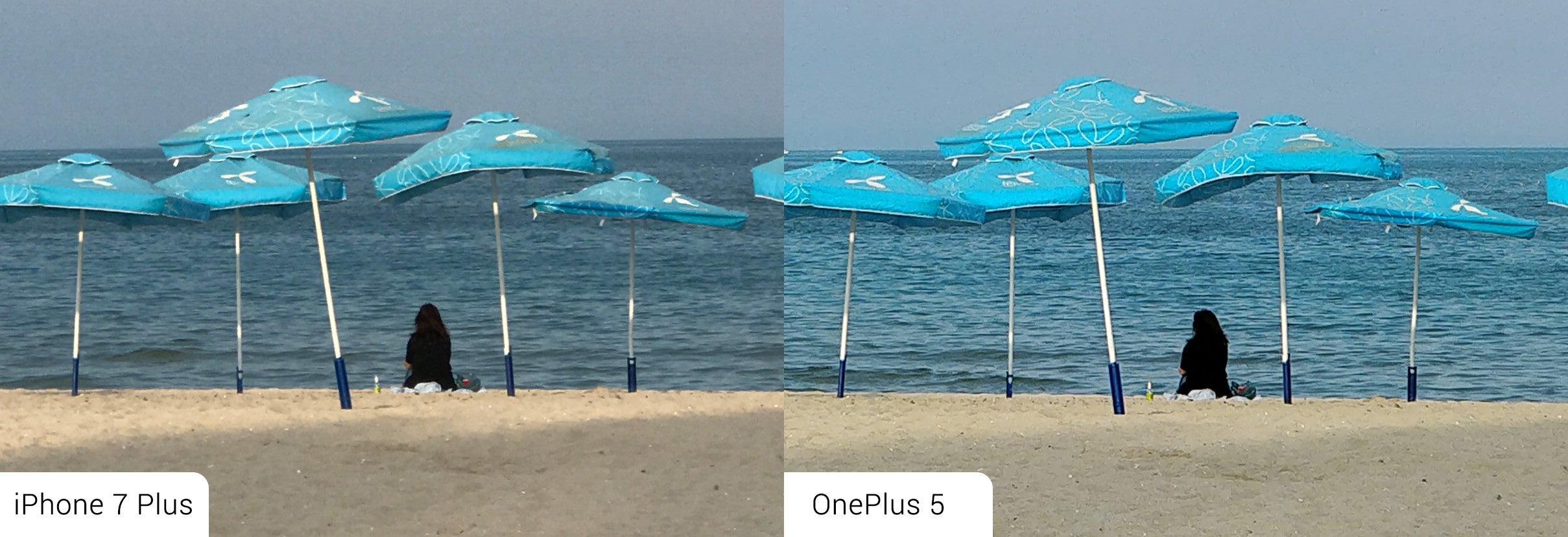 100% crops of photos taken @ 2x zoom - OnePlus 5 vs iPhone 7 Plus: Battle of the telephoto lenses