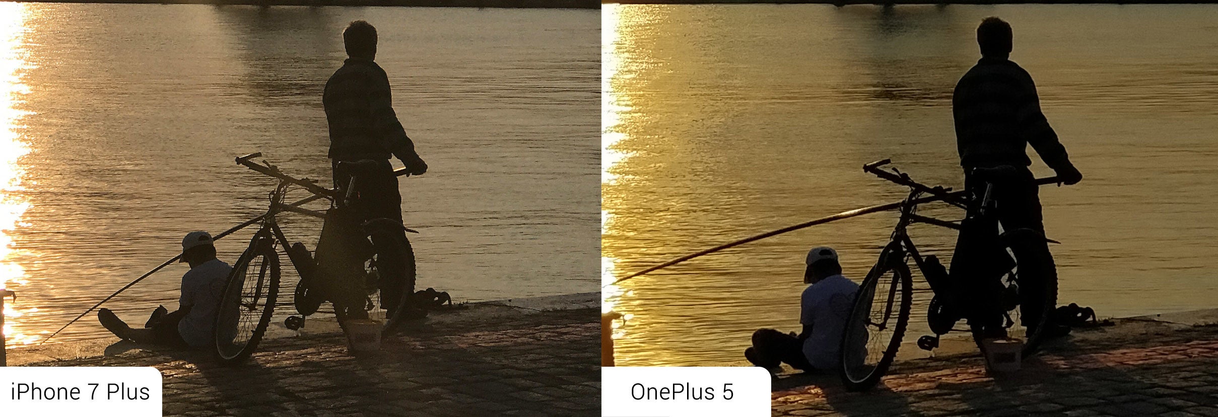100% crops of photos taken @ 2x zoom - OnePlus 5 vs iPhone 7 Plus: Battle of the telephoto lenses