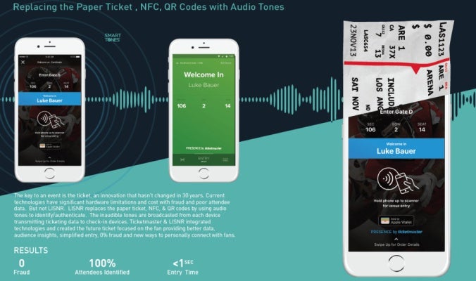 Ticketmaster will use audio data from your phone to admit you to events