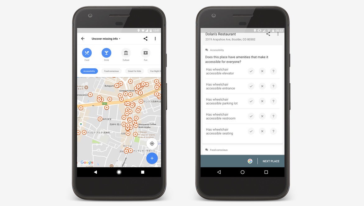 Google introduces new option for Maps users to add accessibility details