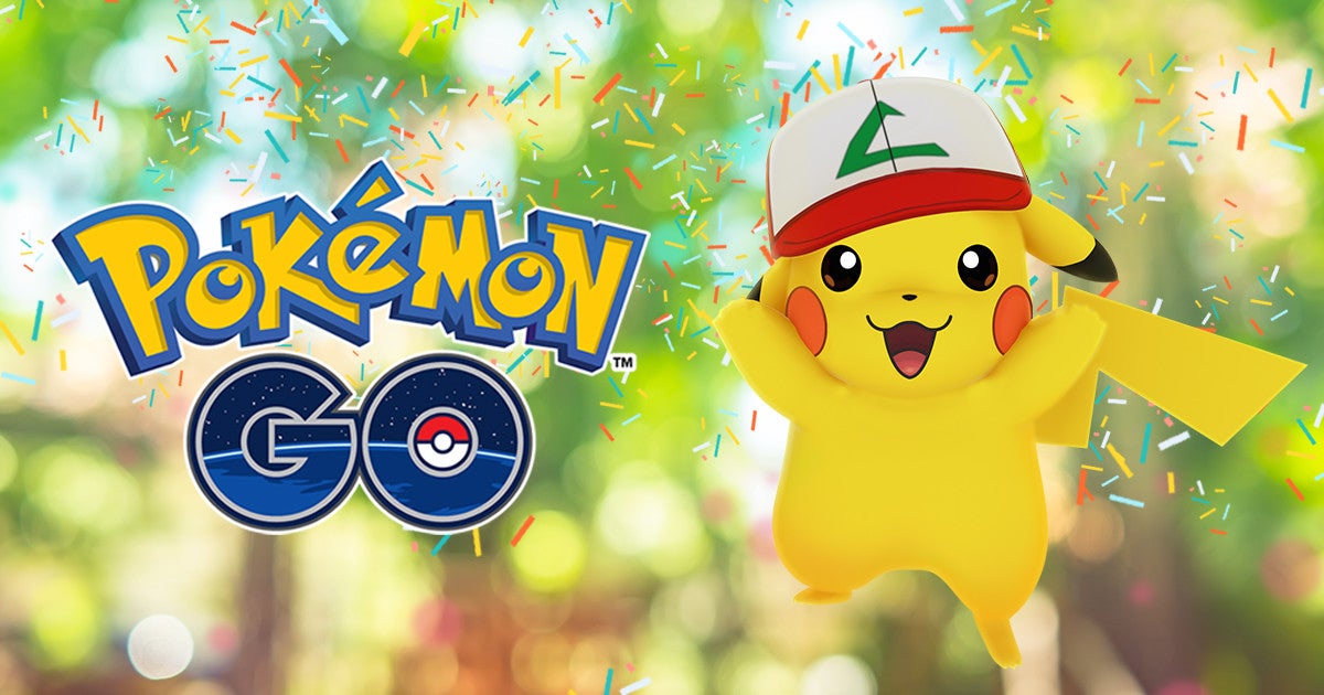Pokemon GO celebrates one year anniversary with special Pikachu, limited time items