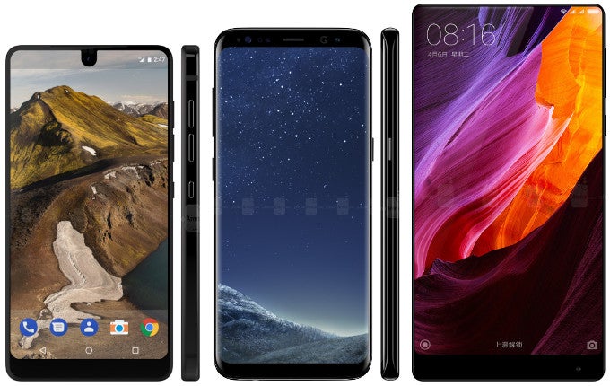 Our Phone Finder tool reveals only a handful of popular phones with ~80% screen-to-body ratio or larger - Bezel-less revolution!? There are only 5 phones on that shortlist