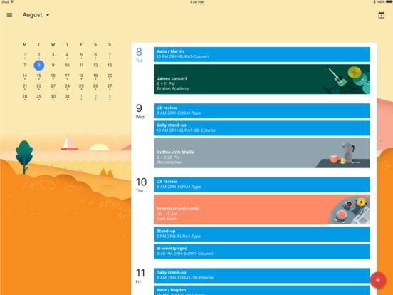 google calendar widget for mac