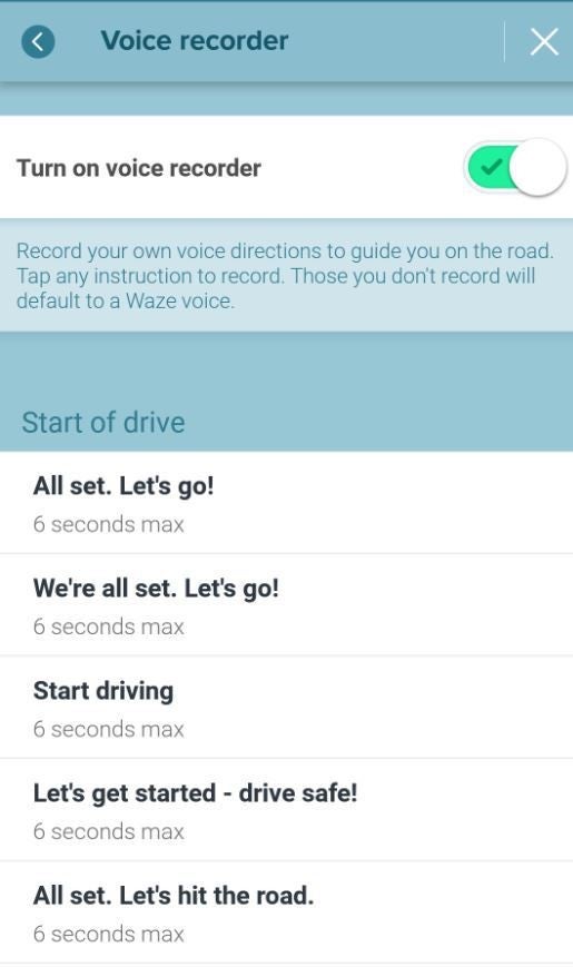 add voices to waze android