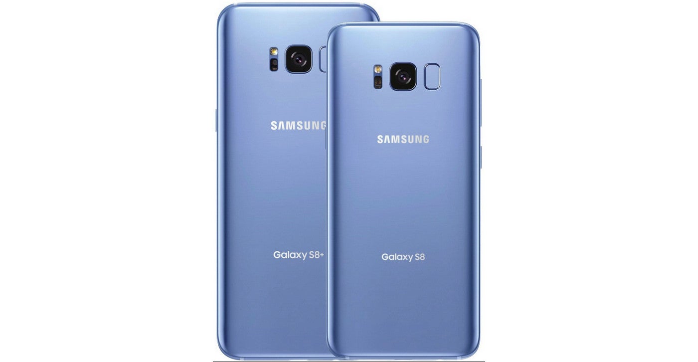 galaxy s8 blue