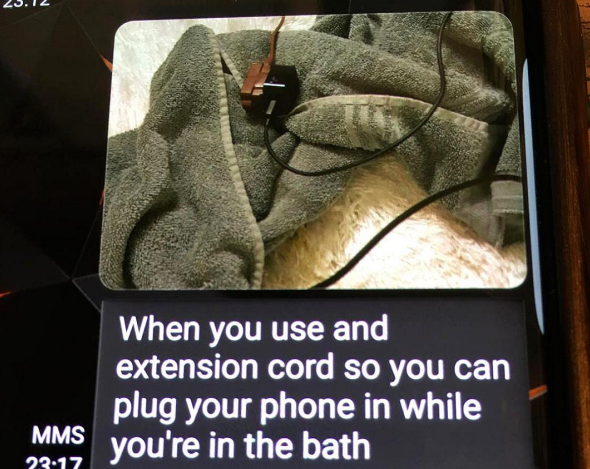 Last text message sent by Madison Coe just before she was electrocuted in the tub - Authorities release ironic last text message sent by electrocuted 14-year old
