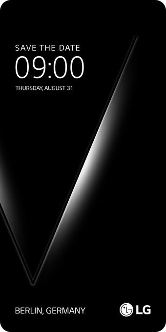 LG's teaser unambiguously hints at a V-series event on August 31 - LG V30 price and release date: Here's everything we know so far