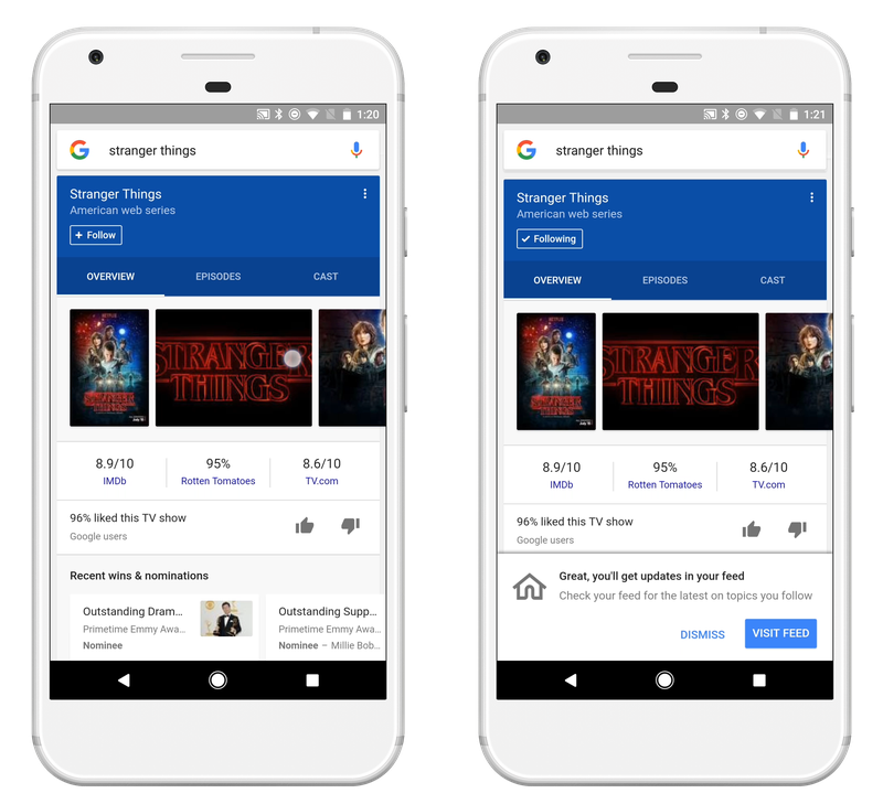 Meet the new and personalized Google Feed