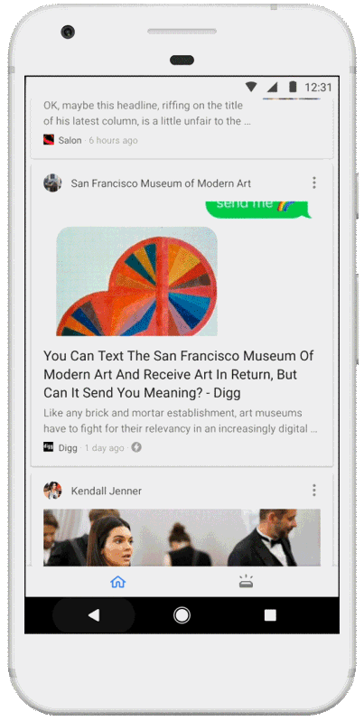 Meet the new and personalized Google Feed