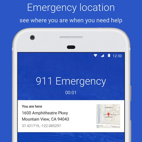 Google dialer on the Pixel, Nexus now shows you your location when you dial 911