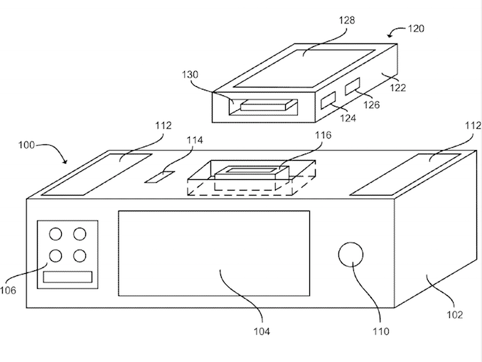 The newly patented dock could feature a dedicated touch display and wireless charing for mobile devices. - Apple received patents for a voice-operated iPhone dock, a new emergency dial method, and more