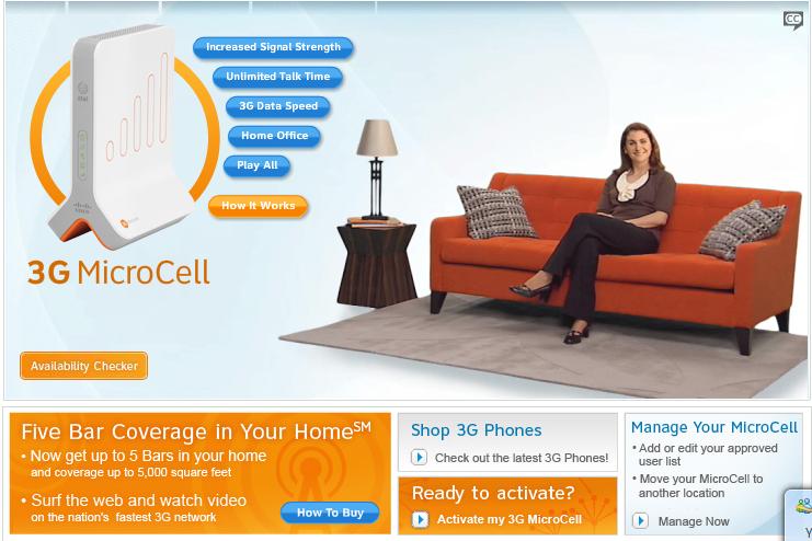 AT&amp;T&#039;s 3G MicroCell goes nationwide the middle of next month