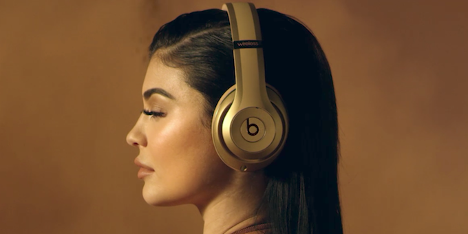 Kylie Jenner is Apple's endorsing celebrity for the fashion-inspired special edition Beats. You can easily see why... - Apple launched special edition Balmain-designed Beats that look stunning on Kylie Jenner