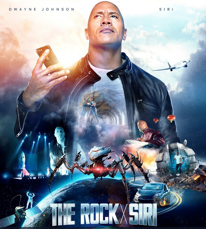 The Rock and Siri star in a new movie launching tomorrow on iTunes - The Rock stars with Siri in new iTunes movie that launches July 24th (UPDATE)