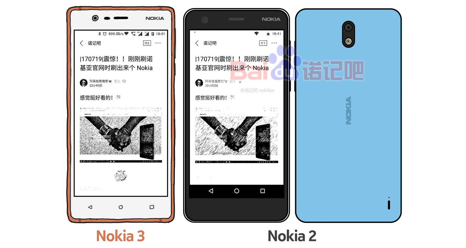 Here is what the inexpensive Nokia 2 might look like