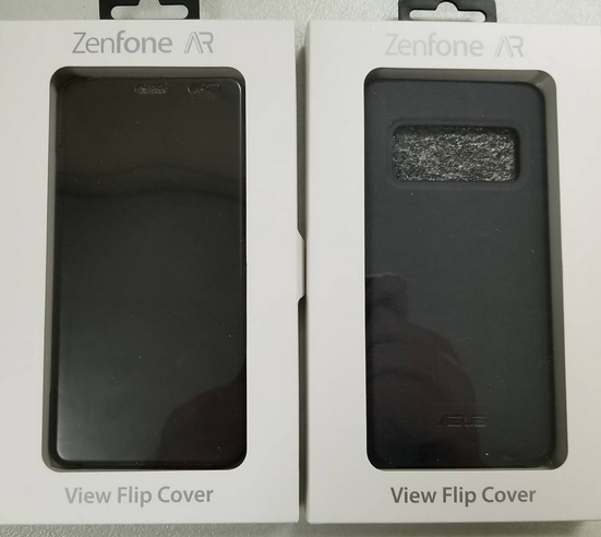 Flip cases for the Asus ZenFone AR surface indicating a U.S. unveiling of the device is near - Cases spotted for Asus Zenfone AR could mean its U.S. release will be soon