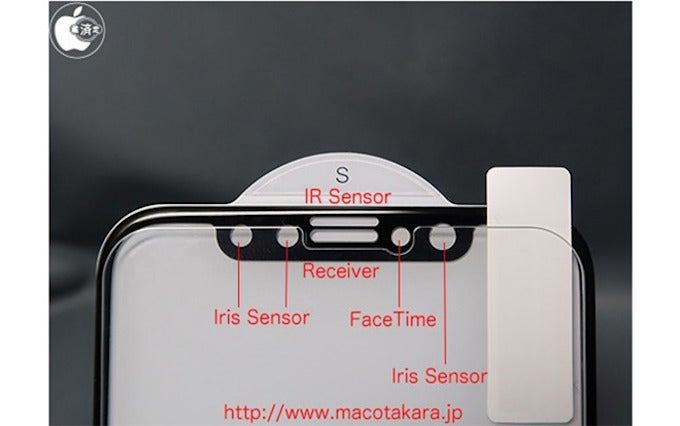 It is possible that these three iris scanners would be integrated in a 'Face ID' authentication system in the iPhone 8. - The iPhone 8 could start shipping in October/November, but supply may be limited for months; ‘Face ID’ to replace Touch ID?