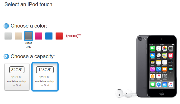 Apple has already changed the Apple iPod touch listing on its website to reflect the update - Apple gets rid of iPod nano and shuffle, updates iPod touch