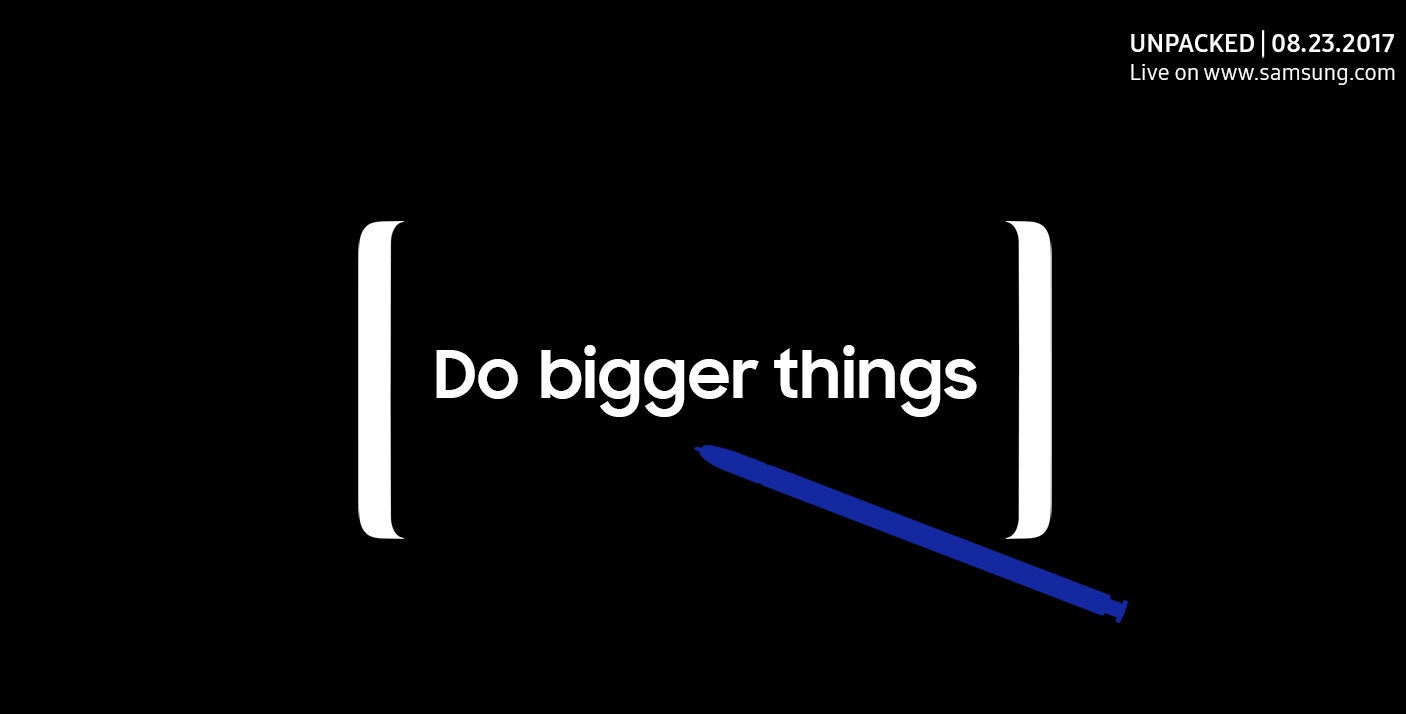 You can already register your interest in Samsung's Galaxy Note 8... in Australia