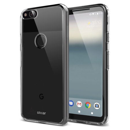 Olixar cases for the Pixel 2 pop up, renders of the phone included