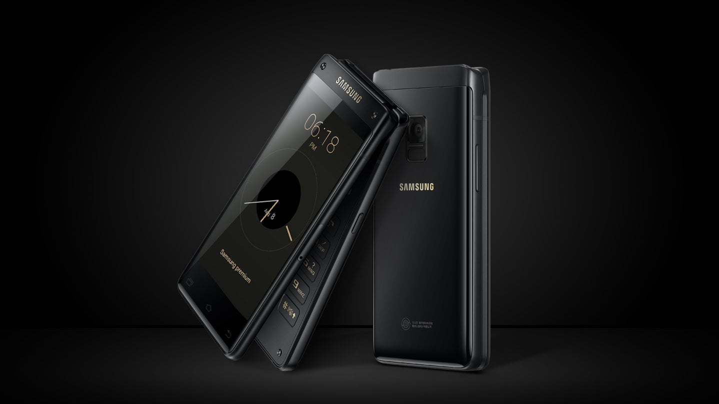 Meet the exotic new Samsung flip phone