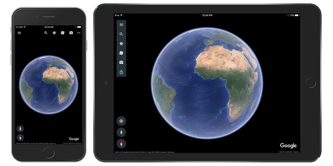 The latest Google Earth update finally makes its way to iOS, 64-bit support included