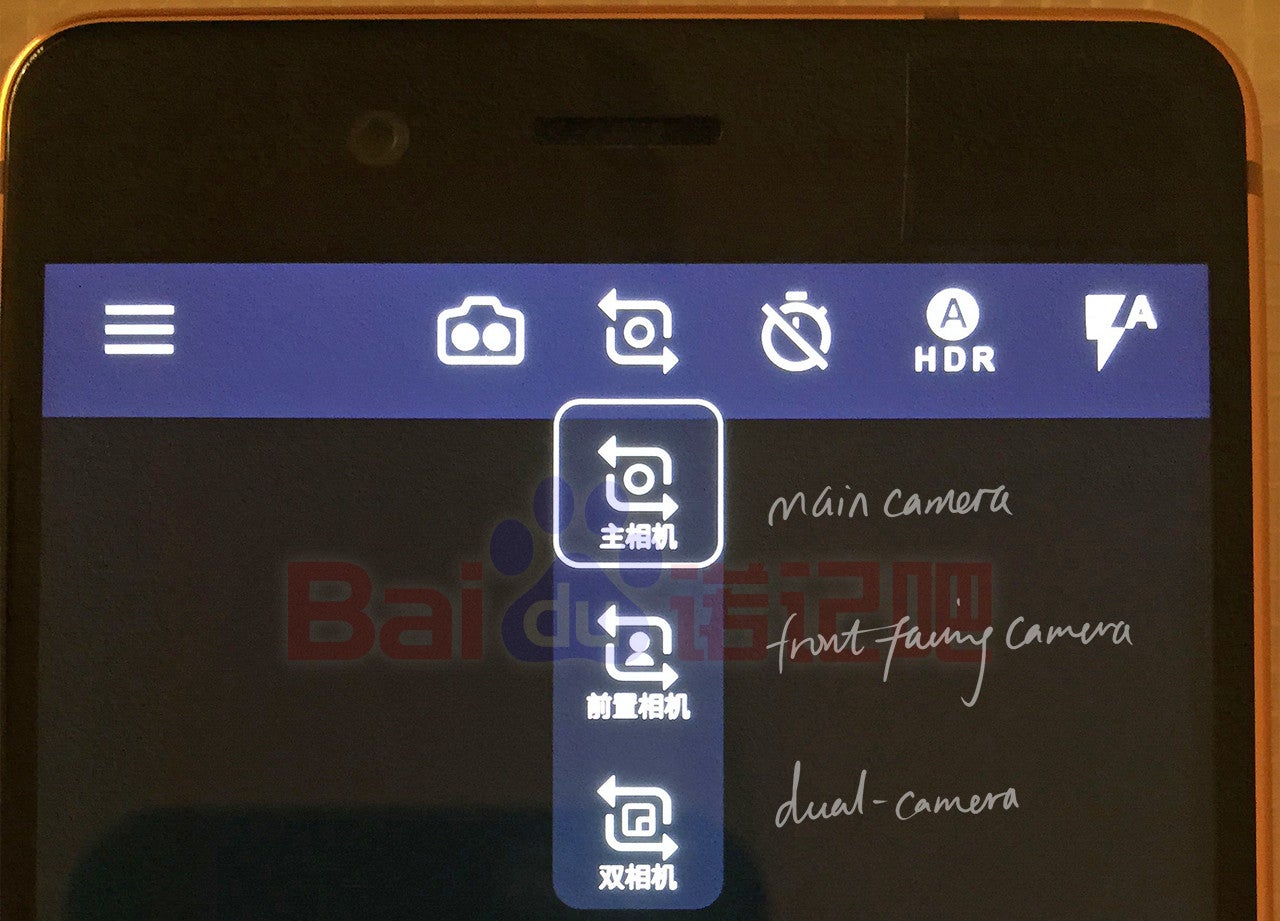 Leaked Nokia 8 live pictures show the phone's camera UI (hint: it's not pretty)
