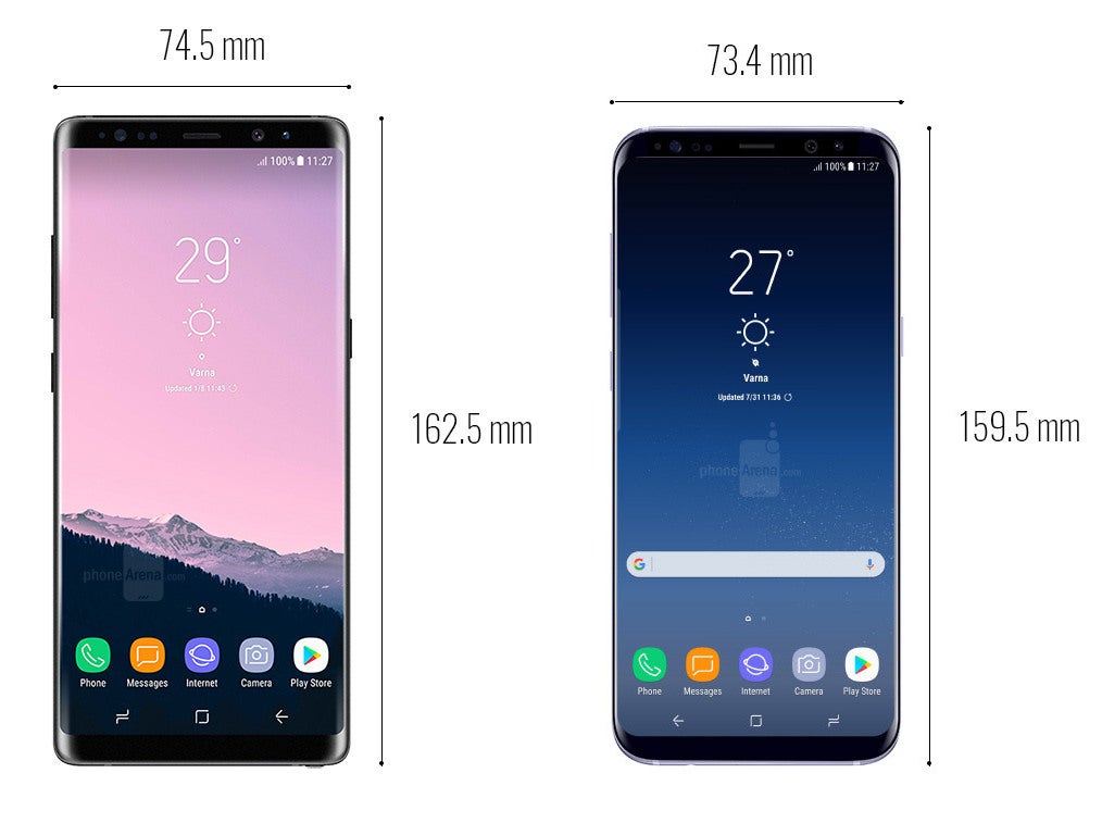 Galaxy Note 8 vs S8+ - Samsung Galaxy Note 8 &#039;final&#039; leaked specs review: the productivity machine