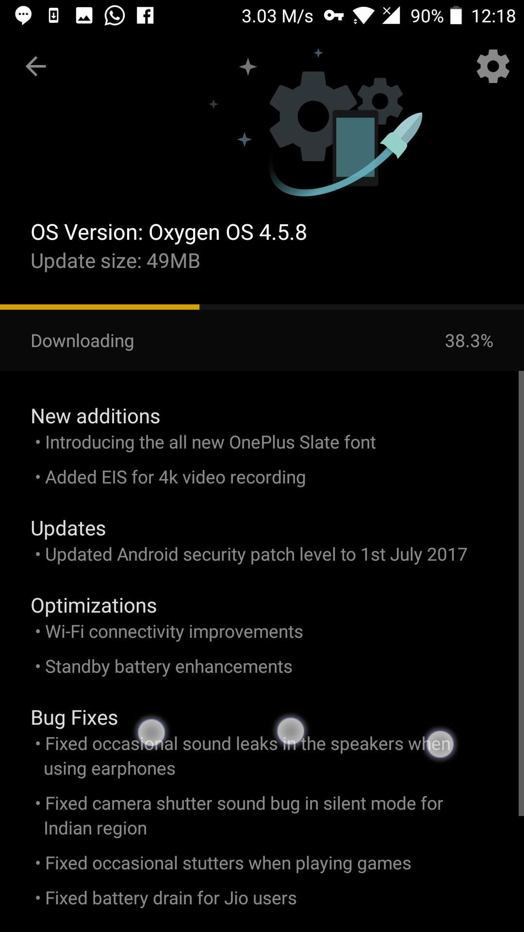 OnePlus 5 receives OxygenOS 4.5.8 after last update got pulled, stuttering and battery drain issues fixed