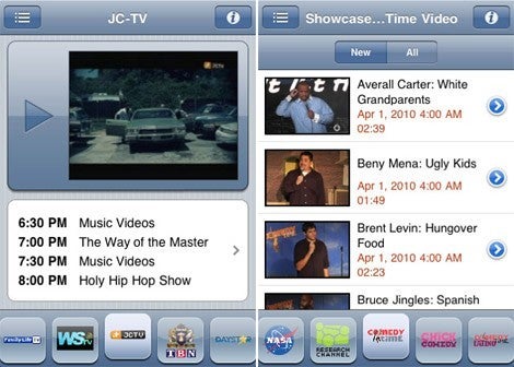 SPB TV now available for the iPhone and WebOS handsets