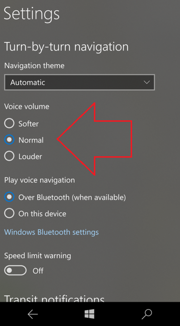 Update to Windows Maps adds new volume control for the voices used on the app - Update to Windows Maps allows users to change vocal volume control