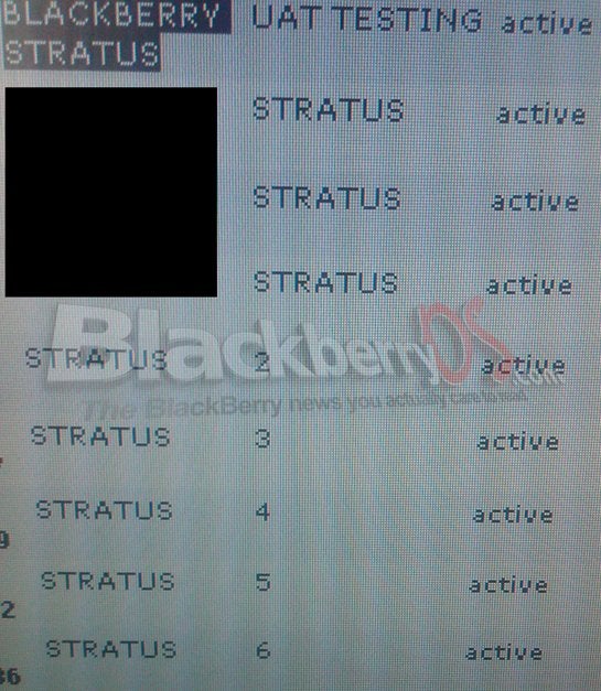 TELUS currently testing the BlackBerry Stratus 9100?