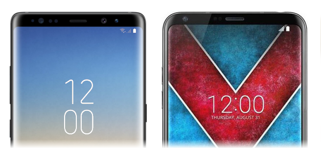 Galaxy Note 8 vs LG V30: both big and powerful, but here's how they'll differ