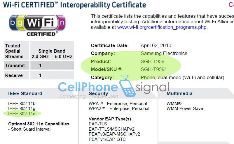 Wi-Fi 802.11n for T-Mobile&#039;s Samsung T-959?
