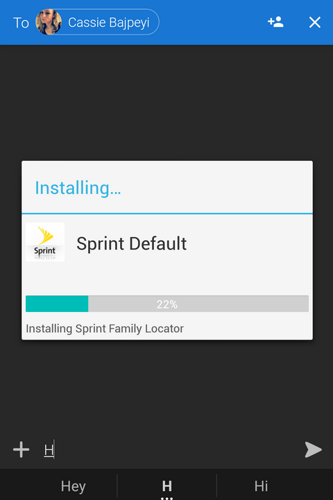SprintID continually monitors bloatware on the KEYone and automatically re-installs missing apps - Sprint app continuously re-installs and enables bloatware on the BlackBerry KEYone?
